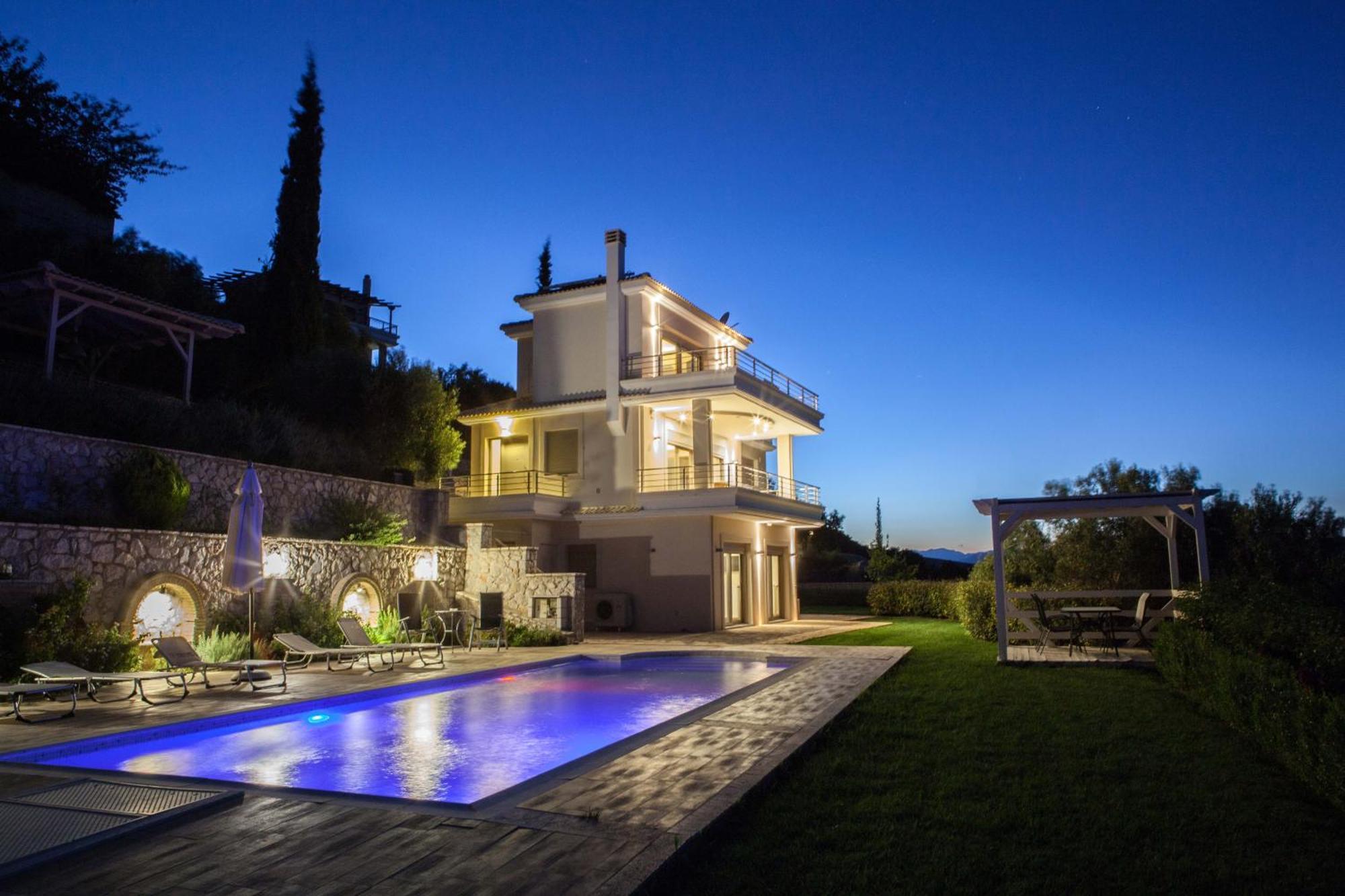 Villa Artemis Nafplion 托隆 外观 照片
